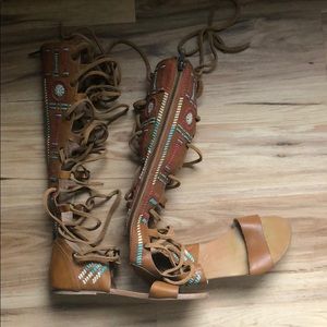 Free people gladiator sandals